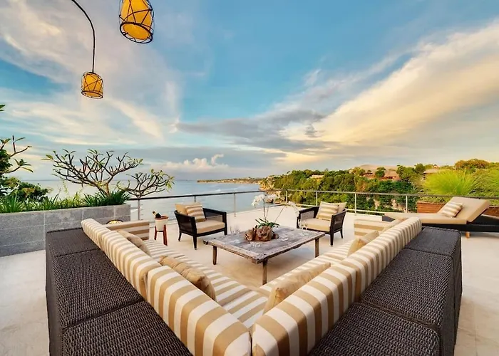 The Luxe Bali - Luxury 3 Bedroom Cliff Ocean Edge فيلة أُلُواتو