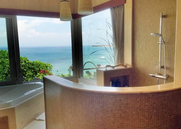 The Luxe Bali - Luxury 3 Bedroom Cliff Ocean Edge فيلة *