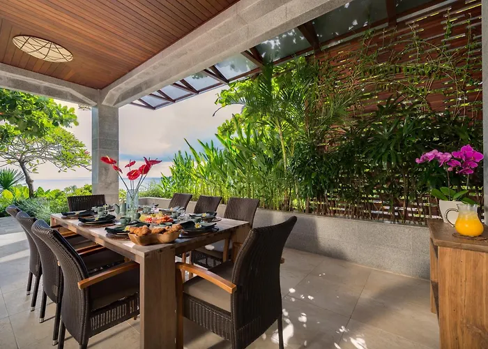 The Luxe Bali - Luxury 3 Bedroom Cliff Ocean Edge فيلة *